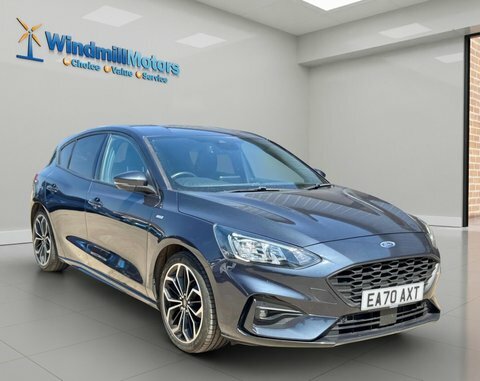 Ford Focus 1.0T Ecoboost St-line EA70AXT Blue