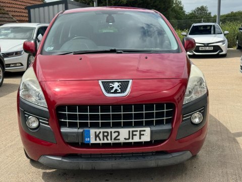 Peugeot 3008 Hatchback Hdi Active 2012 Red #3