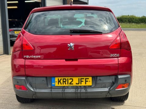 Peugeot 3008 Hatchback Hdi Active 2012 Red #6