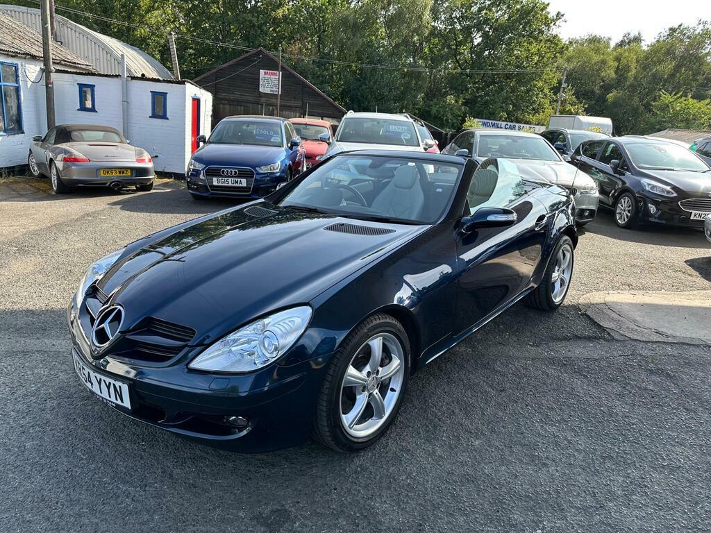 Mercedes-Benz SLK 3.5 Slk350 Blue #3