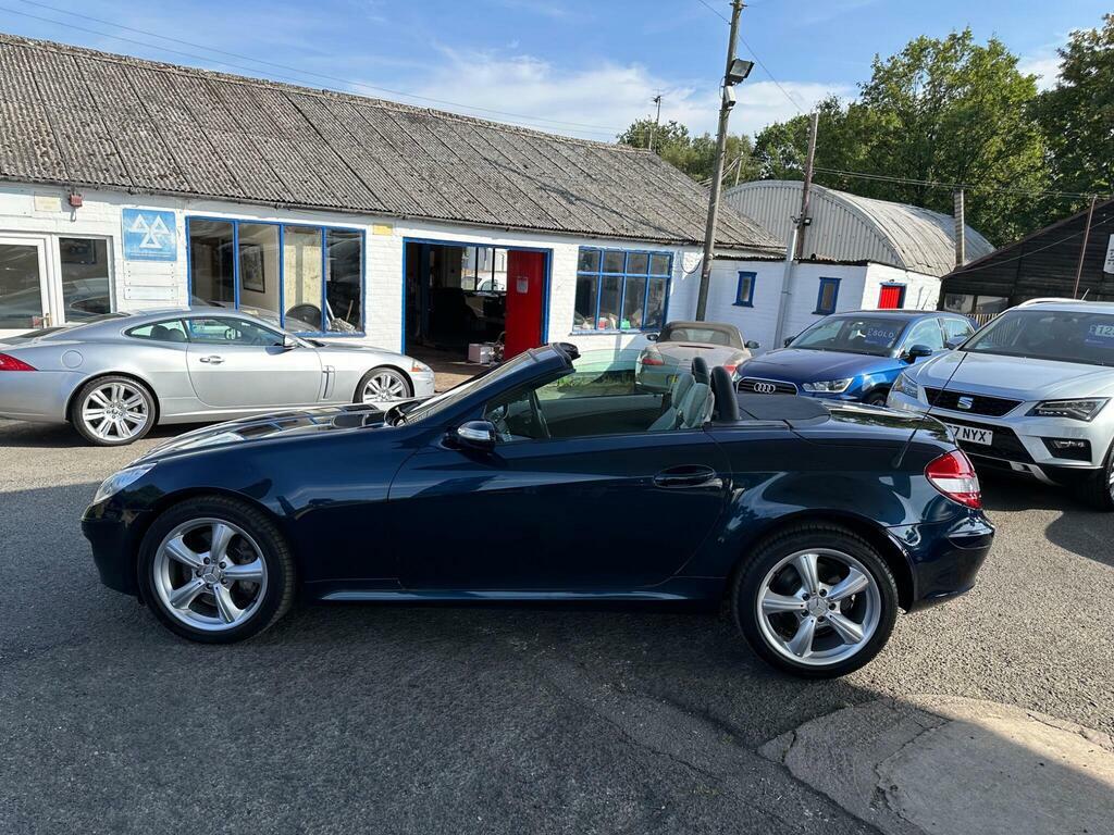 Mercedes-Benz SLK 3.5 Slk350 Blue #4