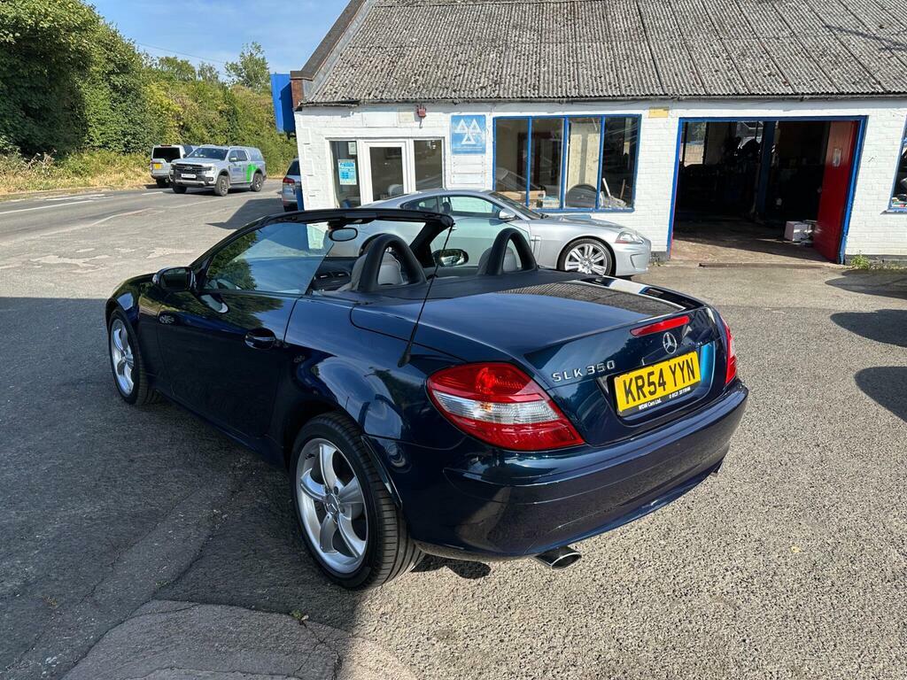 Mercedes-Benz SLK 3.5 Slk350 Blue #5
