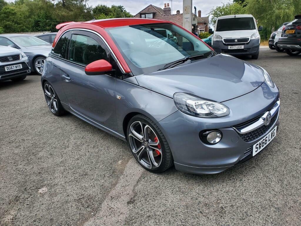 Vauxhall Adam 1.4I Turbo S Euro 6 S S Grey