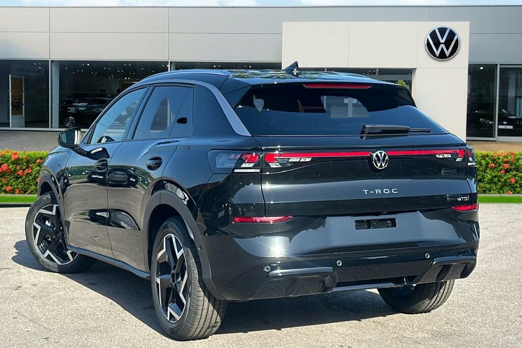 Volkswagen T-Roc New T-roc R-line 1.5 Etsi 150 Ps 7-Speed Dsg Black #3