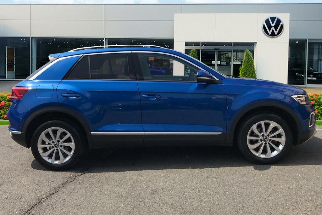 Volkswagen T-Roc 1.5 Tsi Style GD25OXE Blue #4