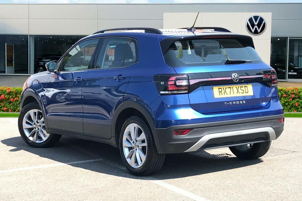 Volkswagen T-Cross 1.0 Tsi Se Blue #3