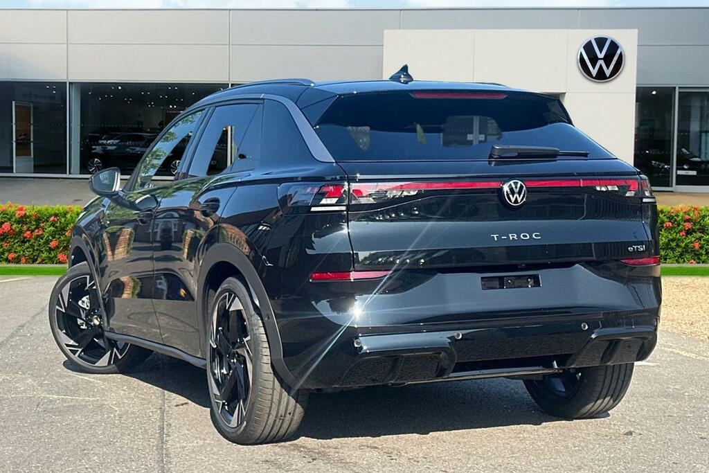 Volkswagen T-Roc New T-roc R-line 1.5 Etsi 150 Ps 7-Speed Dsg Black #3