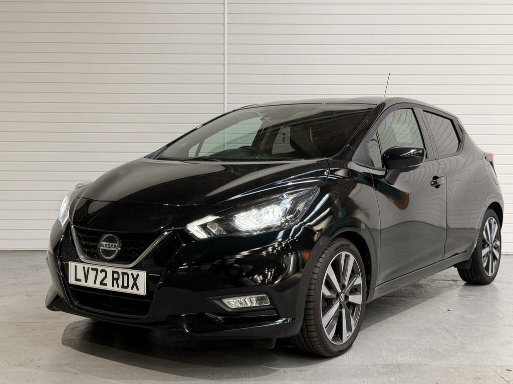 Nissan Micra 1.0 Ig-t Tekna Hatchback Xtron Euro 6 LV72RDX Black #5