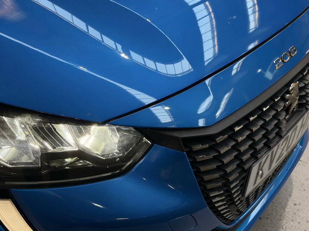 Peugeot 208 1.2 Puretech Allure Hatchback Eat Euro KV20HDK Blue #2