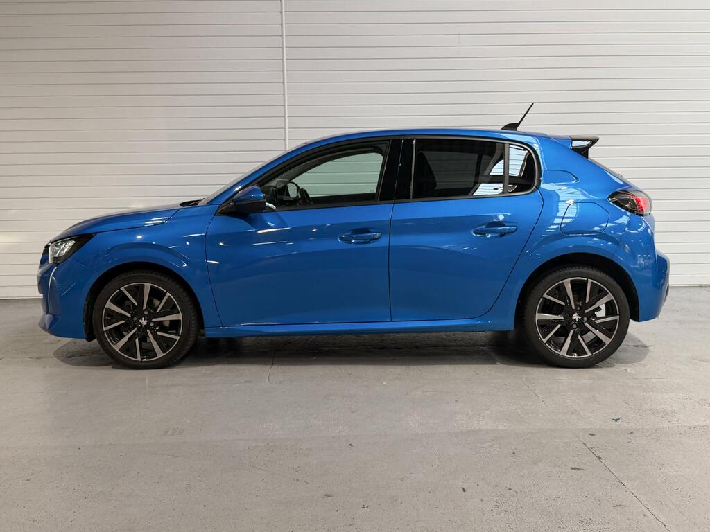 Peugeot 208 1.2 Puretech Allure Hatchback Eat Euro KV20HDK Blue #6