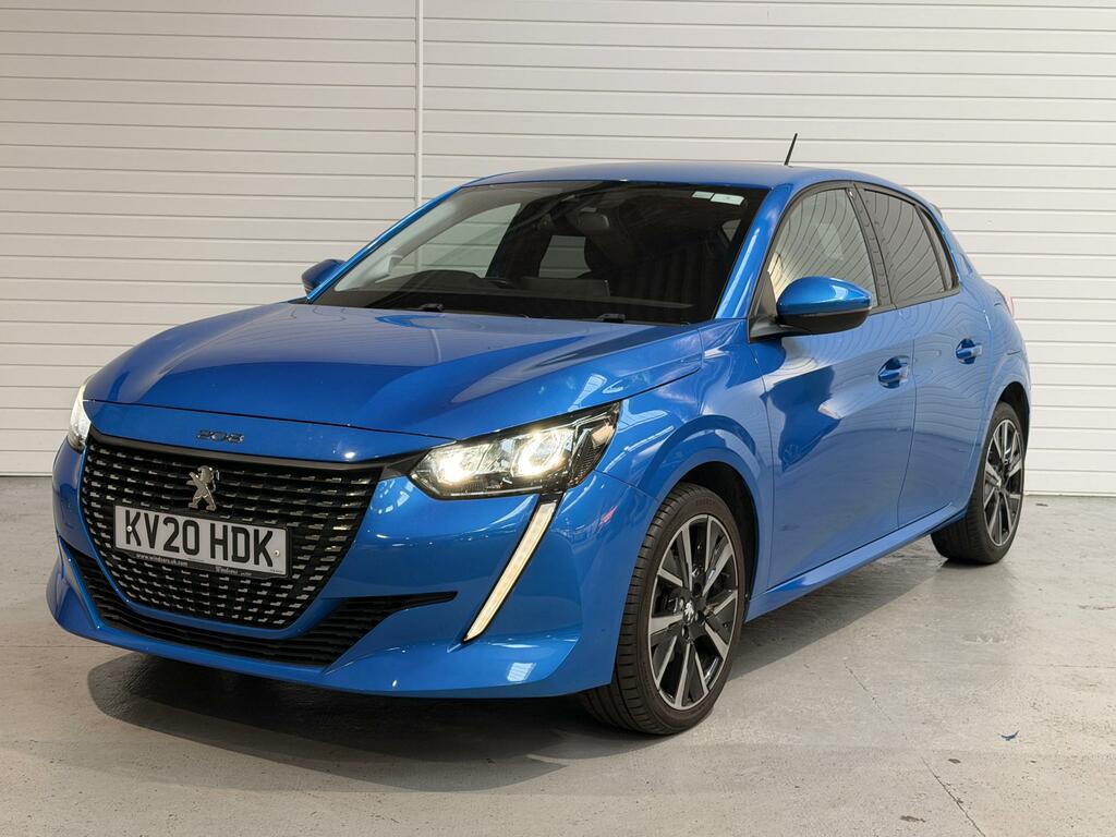 Peugeot 208 1.2 Puretech Allure Hatchback Eat Euro KV20HDK Blue #5