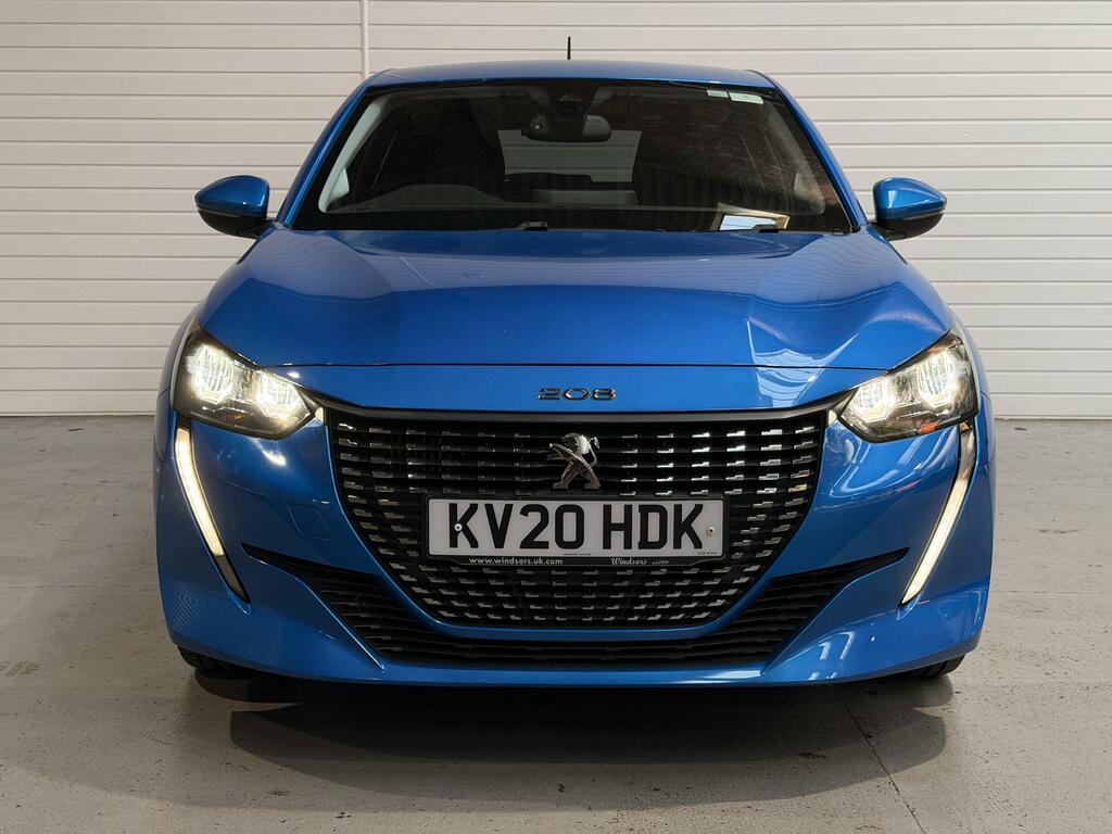 Peugeot 208 1.2 Puretech Allure Hatchback Eat Euro KV20HDK Blue #3