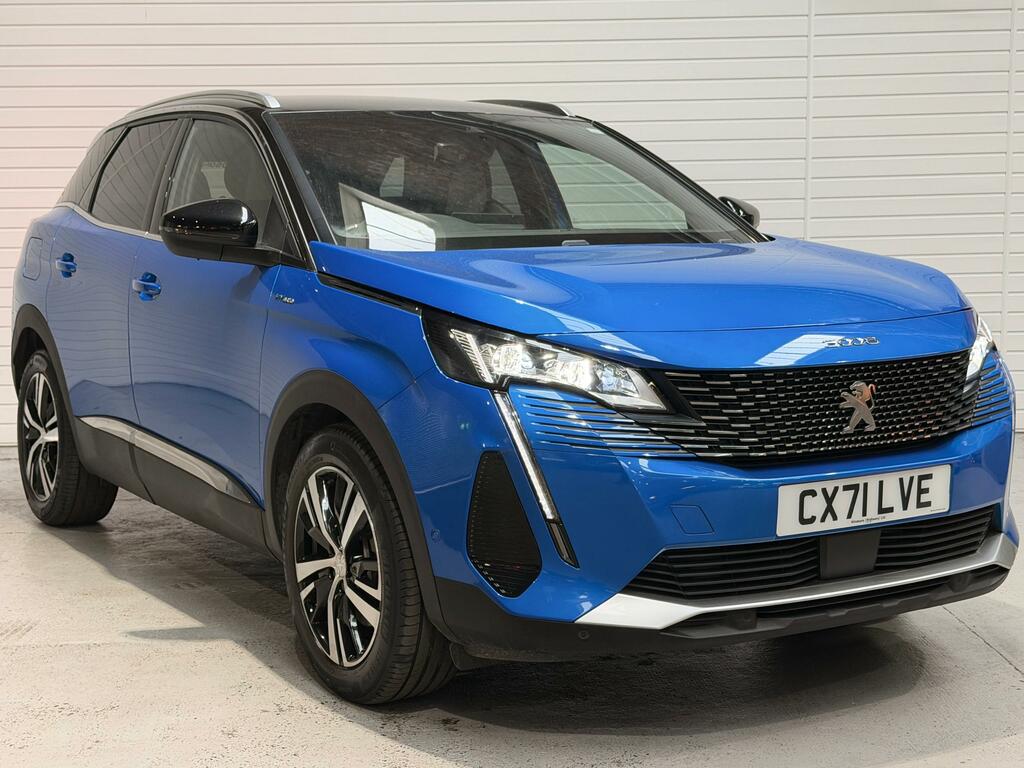 Peugeot 3008 1.6 13.2Kwh Gt Suv Plug-in Hybrid E-eat Blue