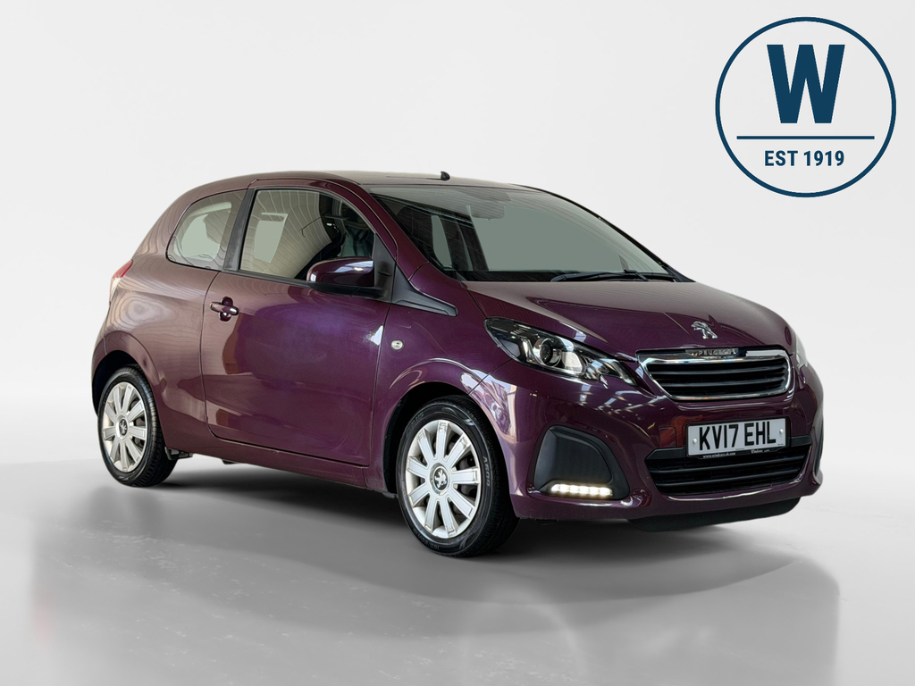 Peugeot 108 1.0 Active Hatchback Euro 6 68 Purple