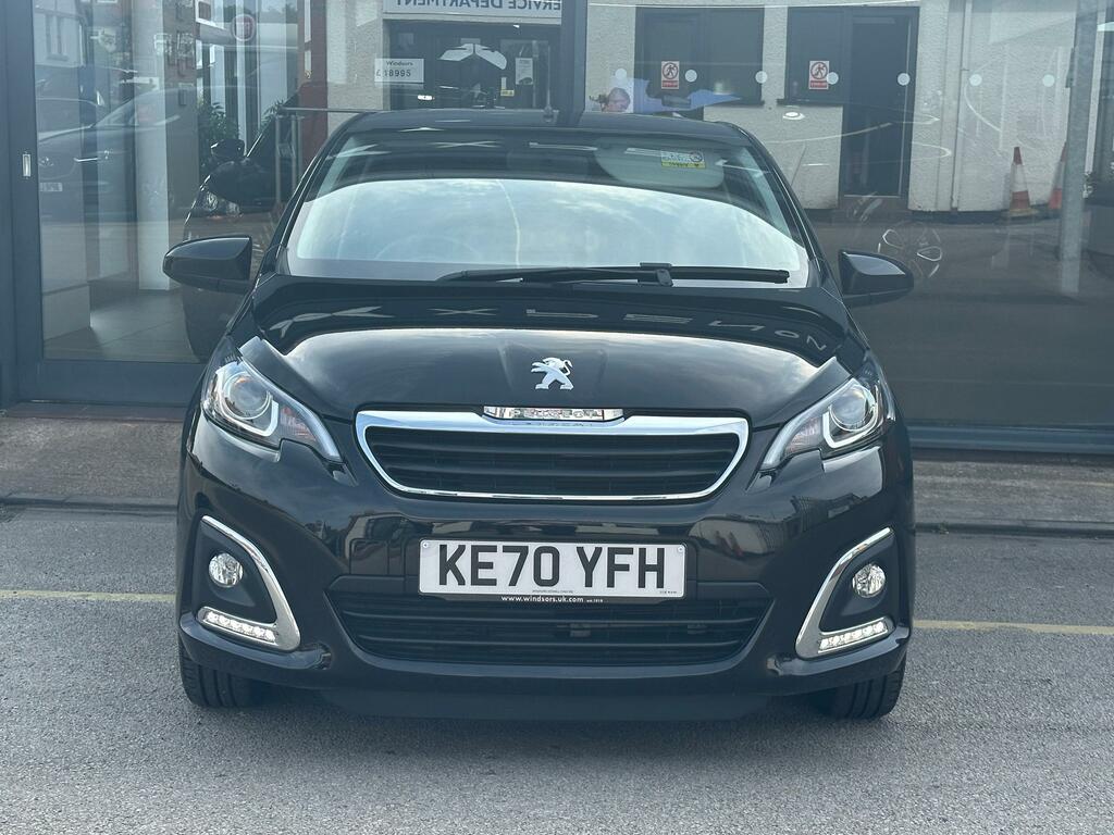 Peugeot 108 1.0 Allure Hatchback Euro 6 Ss Black #5