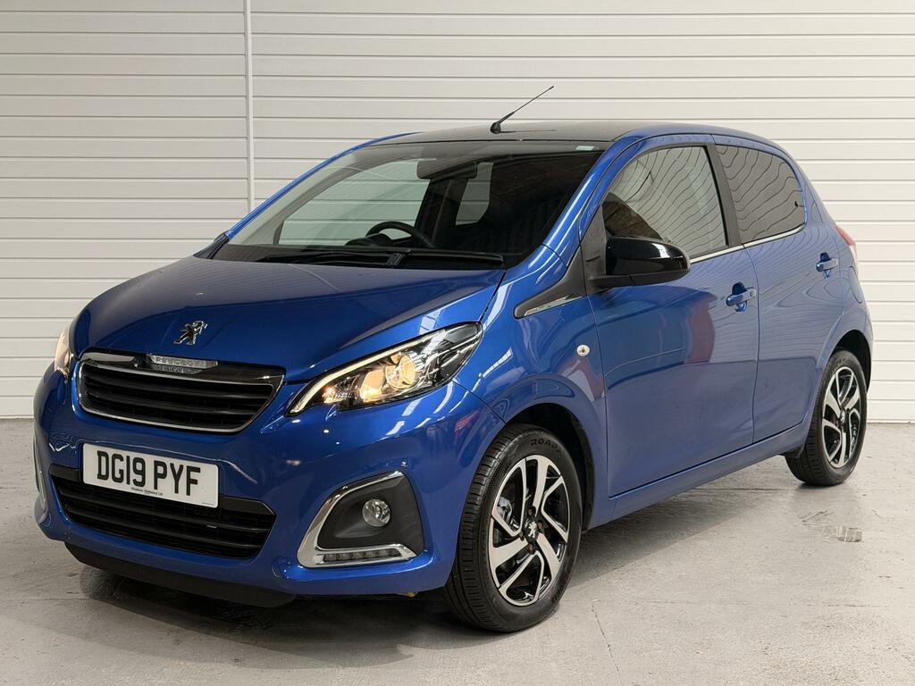 Peugeot 108 1.0 Allure Hatchback Euro 6 72 Blue #4