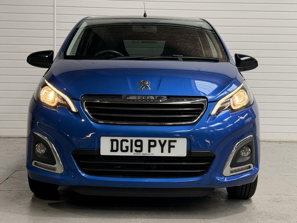 Peugeot 108 1.0 Allure Hatchback Euro 6 72 Blue #3