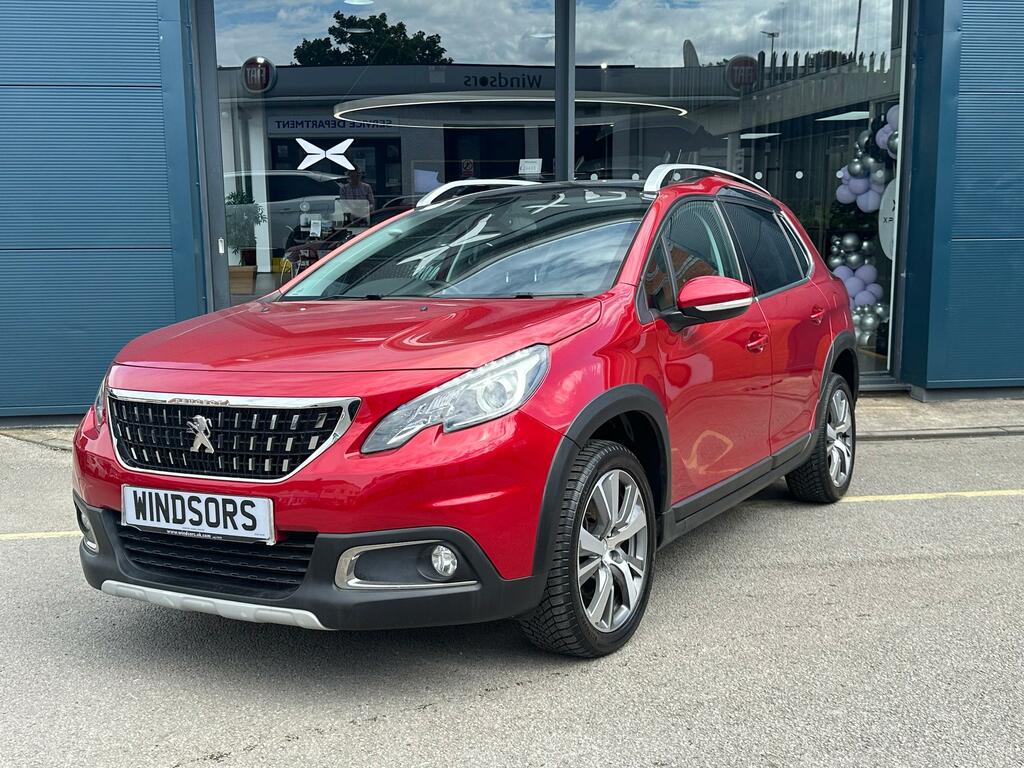 Peugeot 2008 1.2 Puretech Allure Premium Suv Red #2