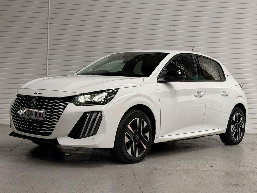 Peugeot e-208 50Kwh E-style Hatchback 11Kw Ch White #4