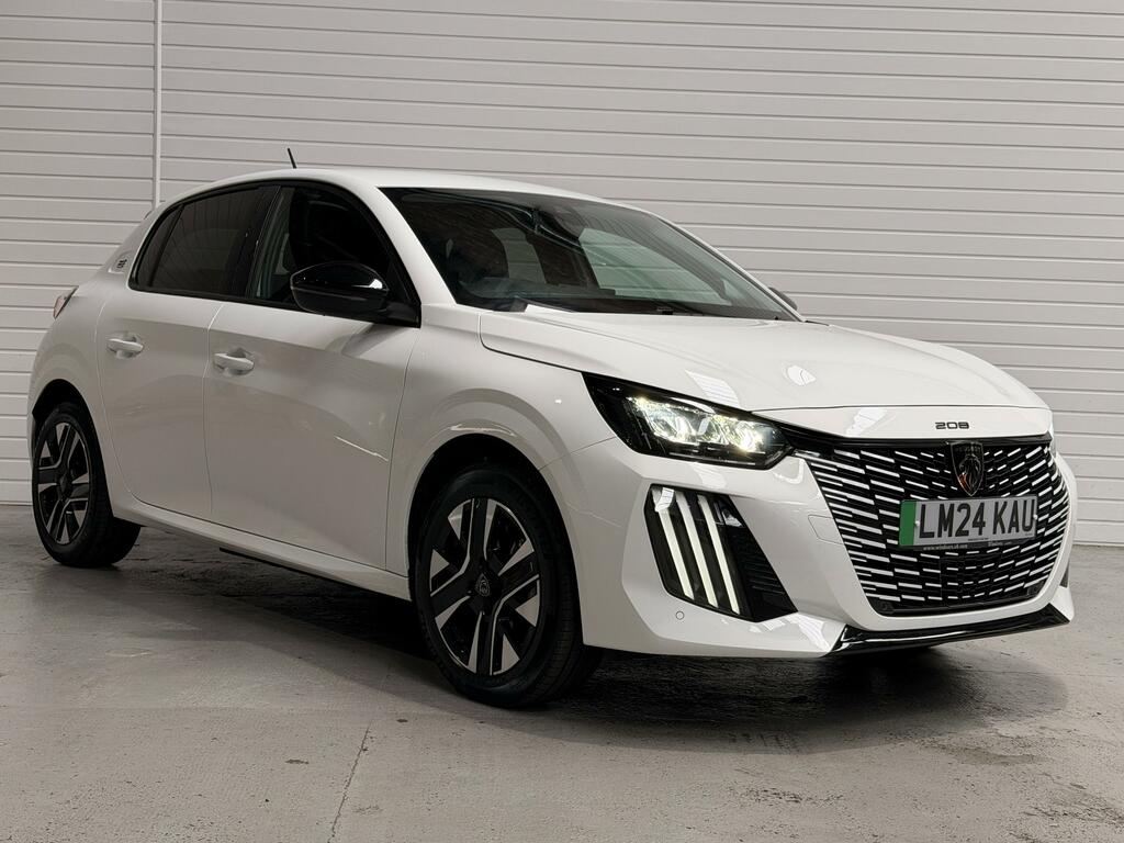 Peugeot e-208 50Kwh E-style Hatchback 11Kw Ch White