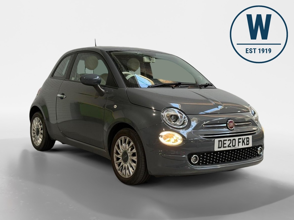 Fiat 500 1.2 Lounge Hatchback Dualogic Euro 6 S Grey