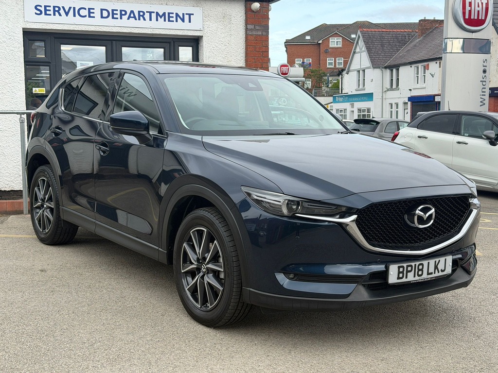 Mazda CX-5 2.2 Skyactiv-d Sport Nav Suv 4Wd E Blue