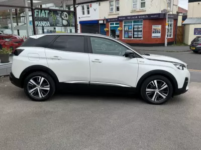 Peugeot 3008 3008 Allure Blue Hdi Ss White #2