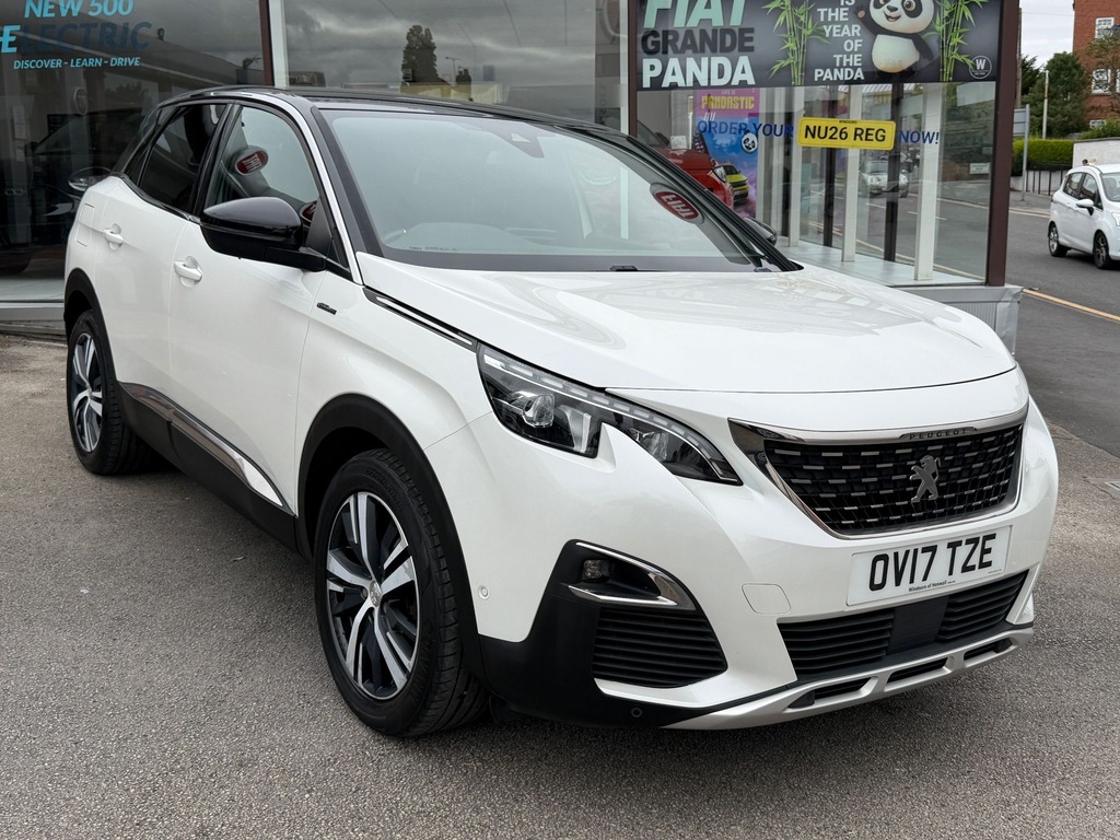 Peugeot 3008 1.2 Puretech Gt Line Suv Euro 6 White