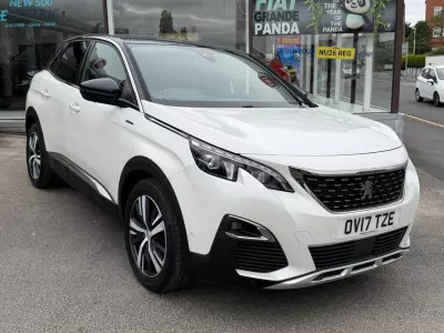 Peugeot 3008 3008 Allure Blue Hdi Ss White #1