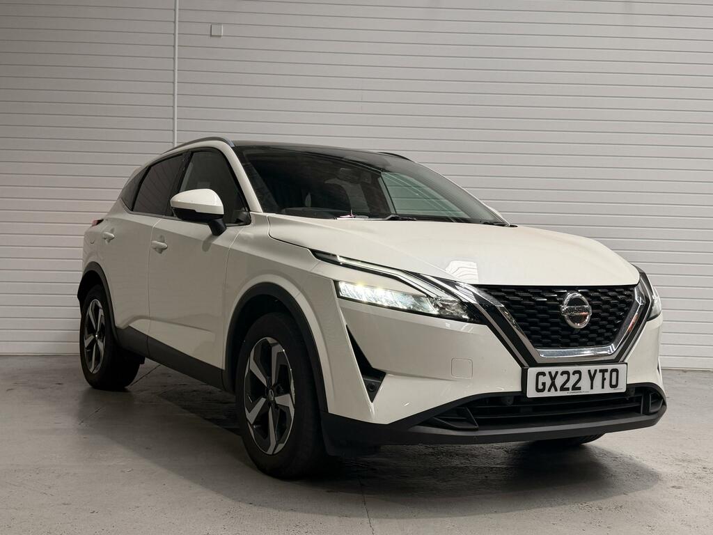 Nissan Qashqai 1.3 Dig-t Mhev N-connecta Suv Hybrid Ma White