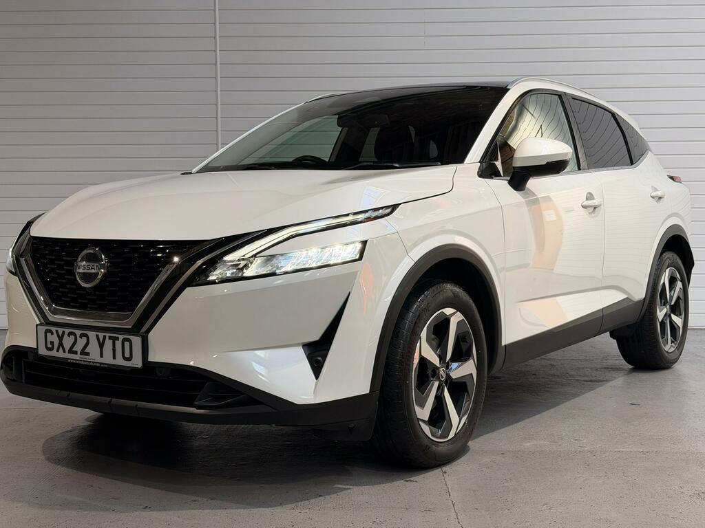 Nissan Qashqai 1.3 Dig-t Mhev N-connecta Suv Hybrid Ma White #4