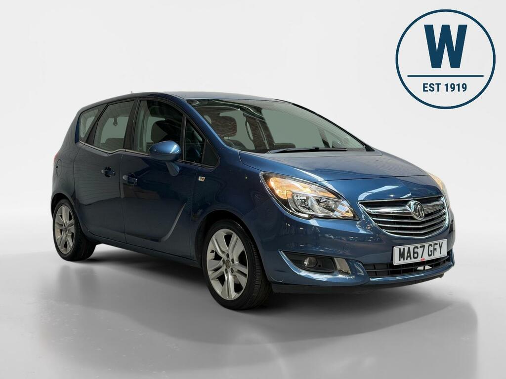Vauxhall Meriva 1.4I Tech Line Mpv Euro 6 100 P Blue