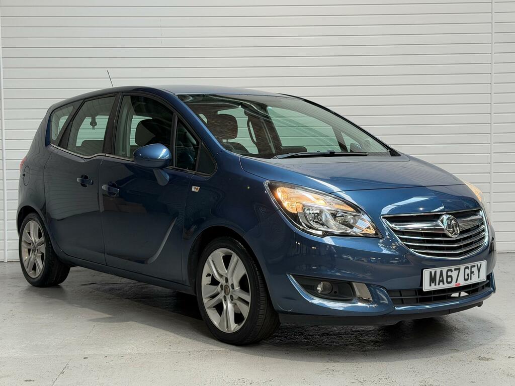 Vauxhall Meriva 1.4I Tech Line Mpv Euro 6 100 P Blue
