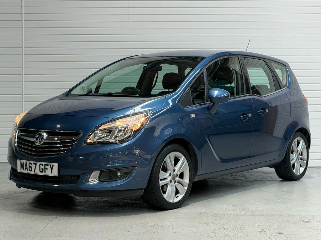 Vauxhall Meriva 1.4I Tech Line Mpv Euro 6 100 P MA67GFY Blue #3
