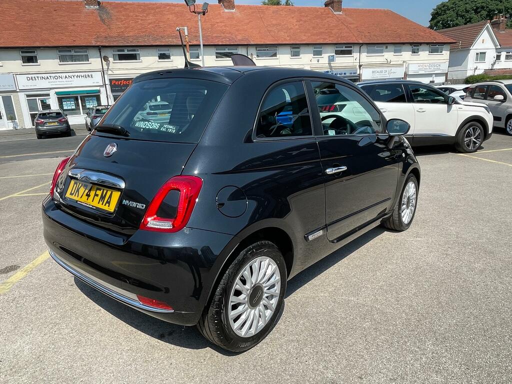 Fiat 500 1.0 Mhev Hatchback Euro 6 Ss DK74FMA Black #5
