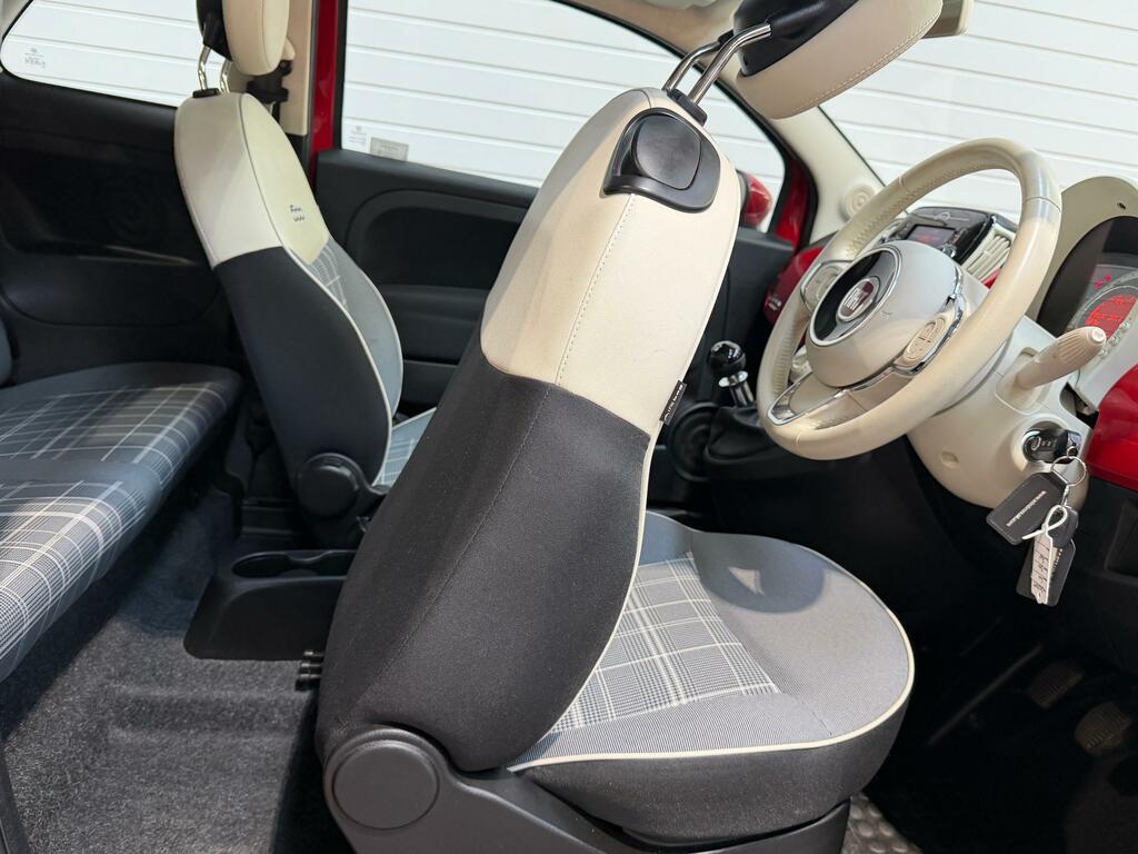 Fiat 500 Lounge White #26