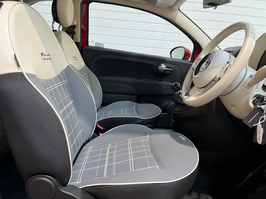 Fiat 500 Lounge White #25