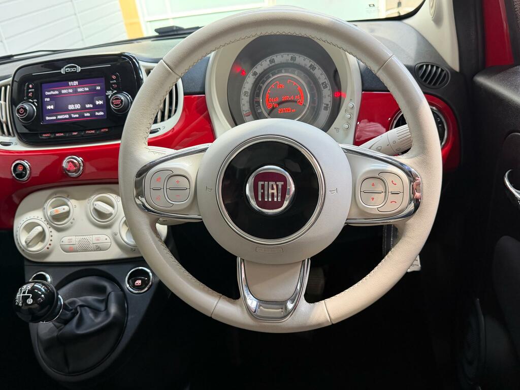 Fiat 500 Lounge White #31
