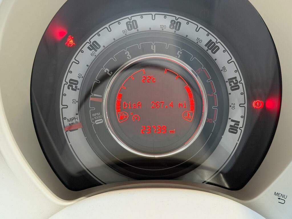 Fiat 500 Lounge White #37