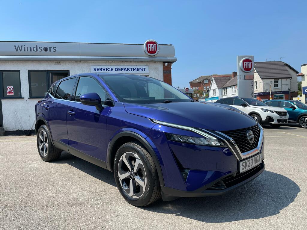 Nissan Qashqai 1.3 Dig-t Mhev N-connecta Suv Hybrid Xt Blue