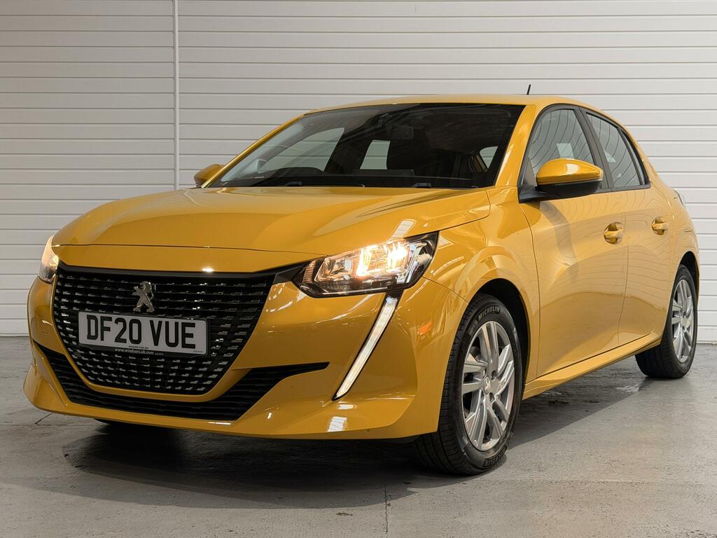 Peugeot 208 1.2 Puretech Active Hatchback Eu Yellow #4