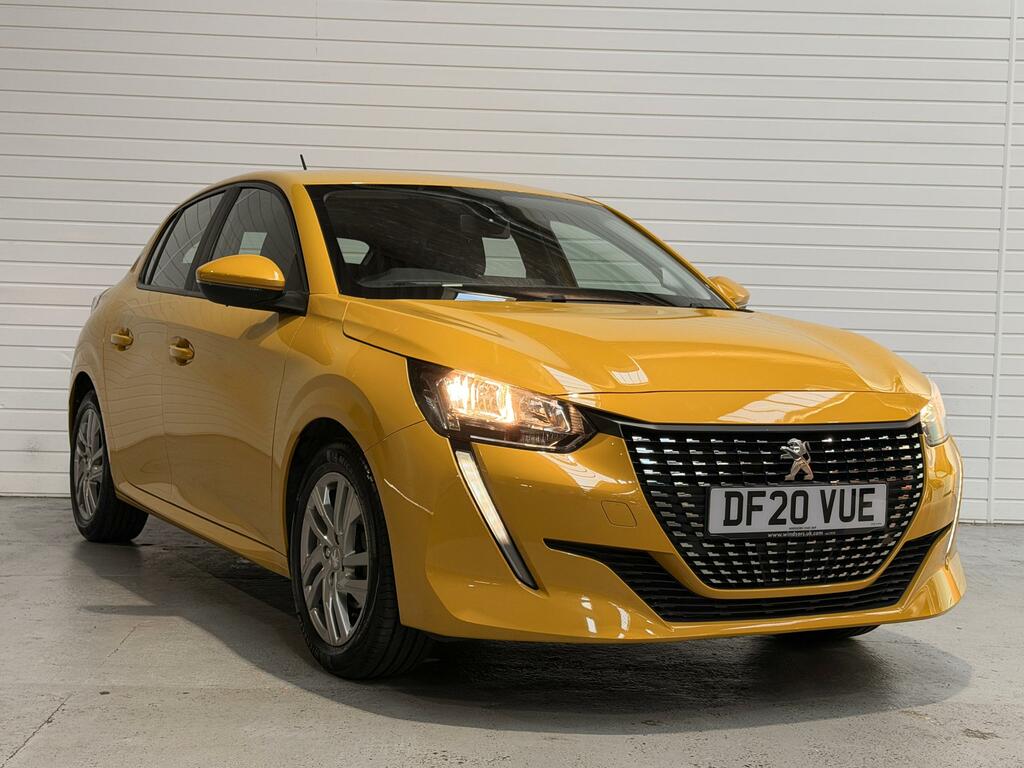 Peugeot 208 1.2 Puretech Active Hatchback Eu Yellow