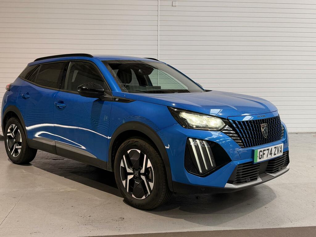 Peugeot e-2008 50Kwh Allure Suv 11Kw Charger Blue