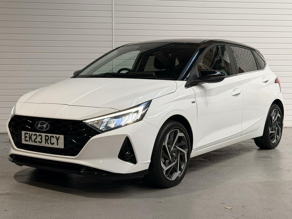 Hyundai I20 1.0 T-gdi Mhev Ultimate Hatchback Hybri EK23RCY White #4