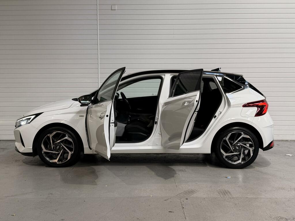 Hyundai I20 1.0 T-gdi Mhev Ultimate Hatchback Hybri EK23RCY White #6