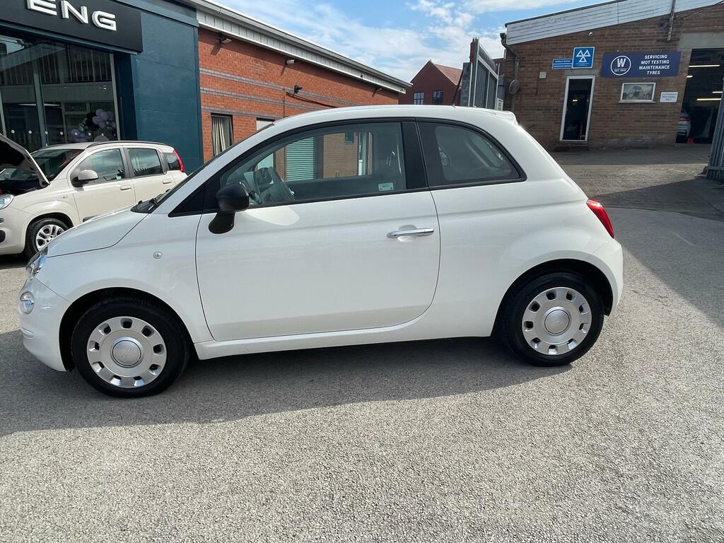 Fiat 500 1.2 Pop Hatchback Euro 6 Ss White #4