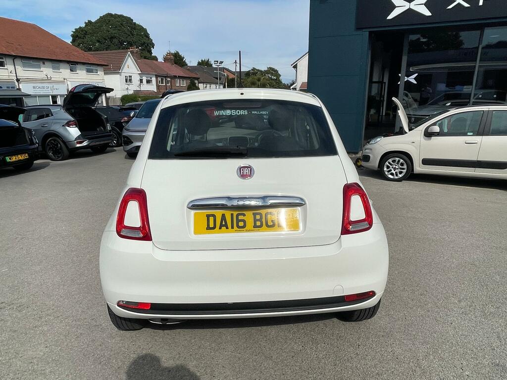 Fiat 500 1.2 Pop Hatchback Euro 6 Ss White #6