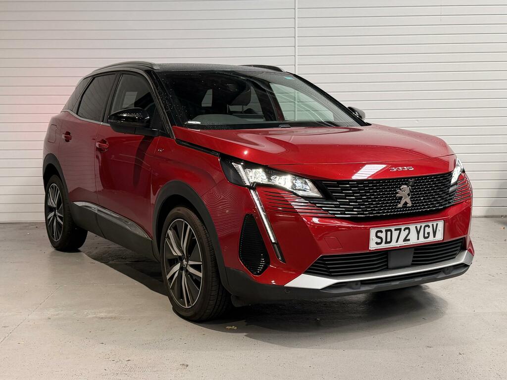Peugeot 3008 1.2 Puretech Gt Premium Suv Eat Euro 6 Red