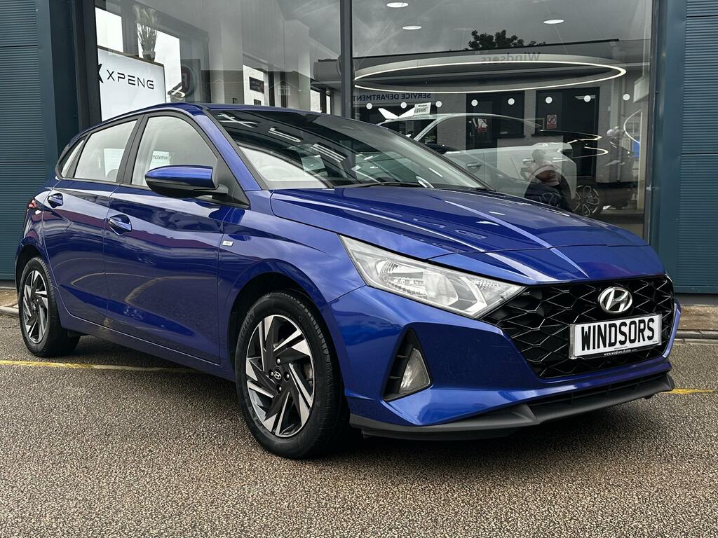 Hyundai I20 1.0 T-gdi Mhev Se Connect Hatchback Hyb Blue