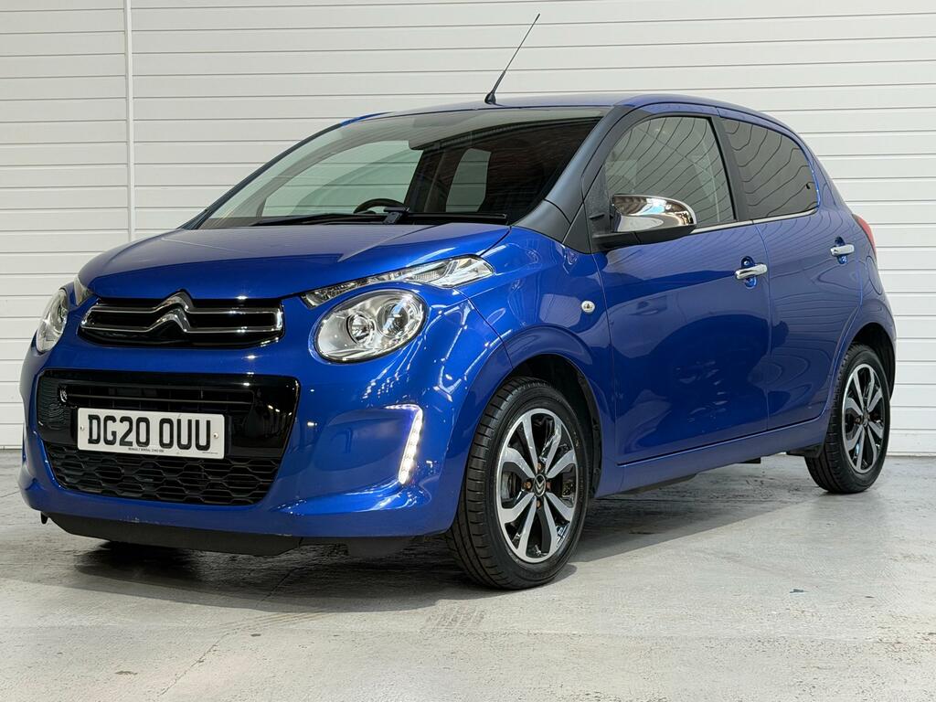 Citroen C1 1.0 Vti Flair Hatchback Euro 6 Blue #3